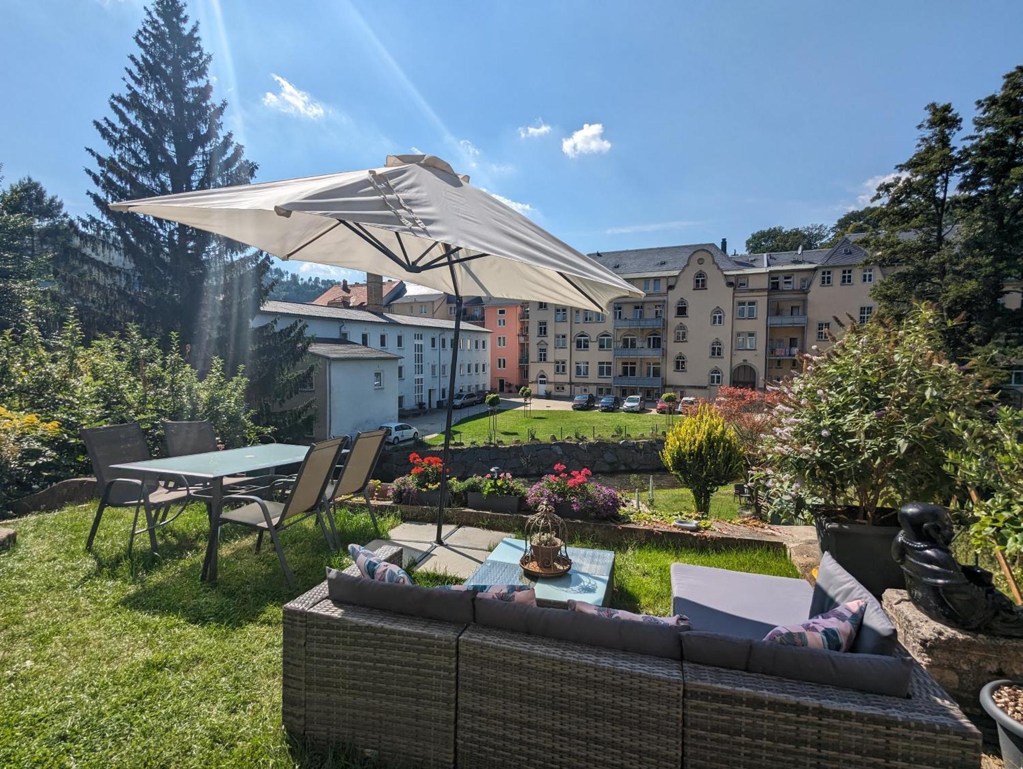 Apartmán Uo2 - Urlaubsmagie - Garten, Whirlpool, Sauna Sebnitz Exteriér fotografie