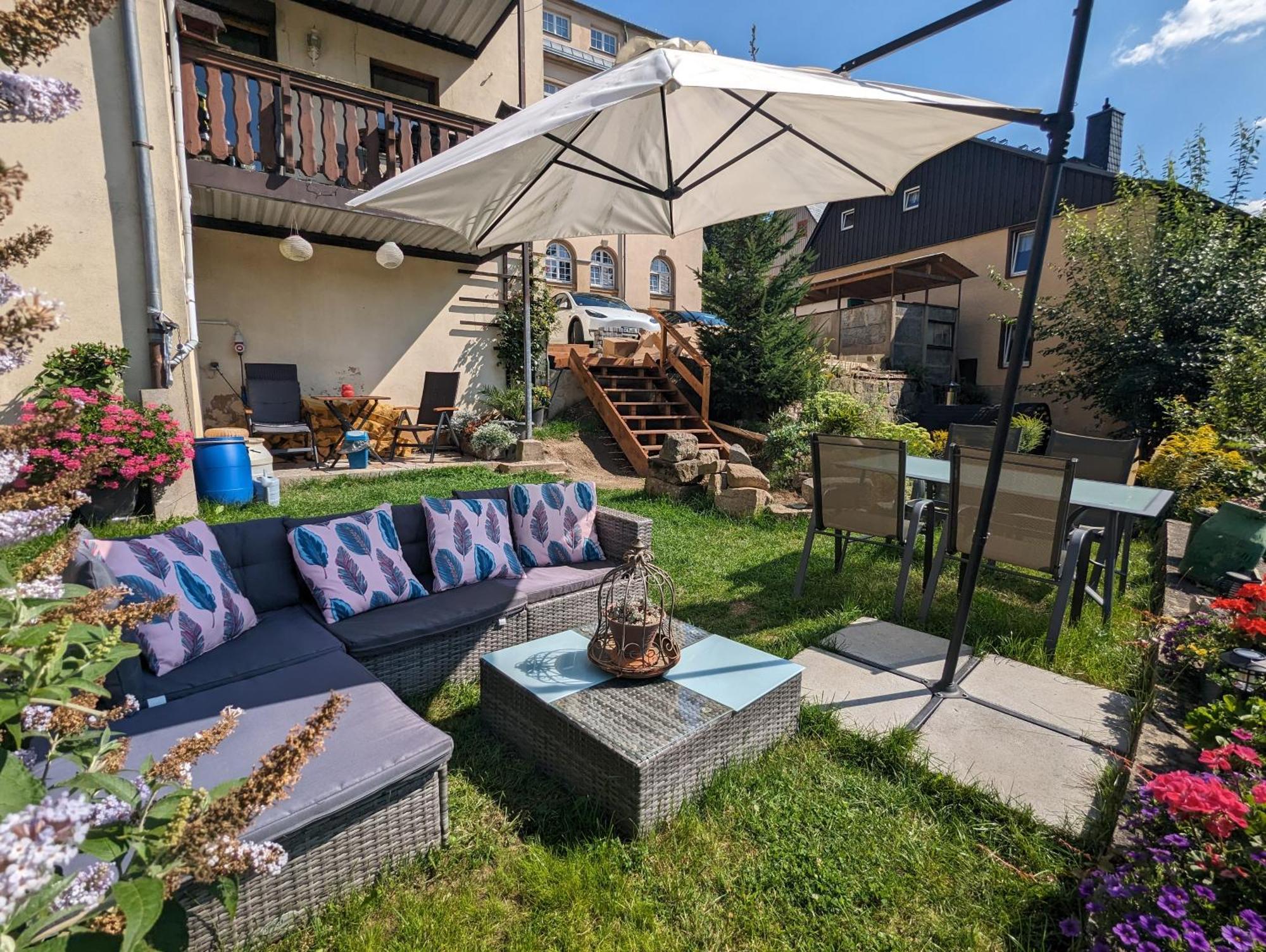 Apartmán Uo2 - Urlaubsmagie - Garten, Whirlpool, Sauna Sebnitz Exteriér fotografie