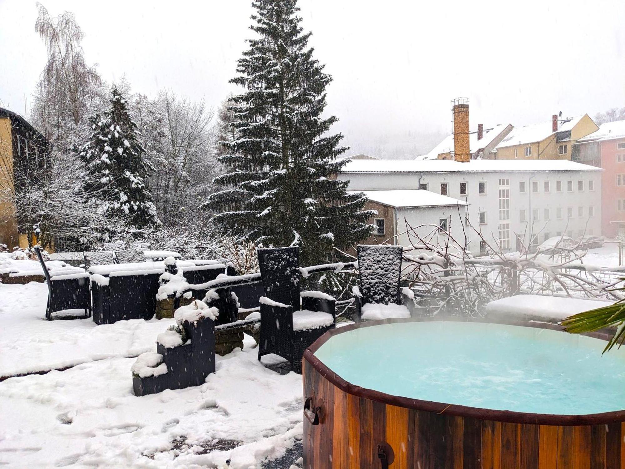 Apartmán Uo2 - Urlaubsmagie - Garten, Whirlpool, Sauna Sebnitz Exteriér fotografie