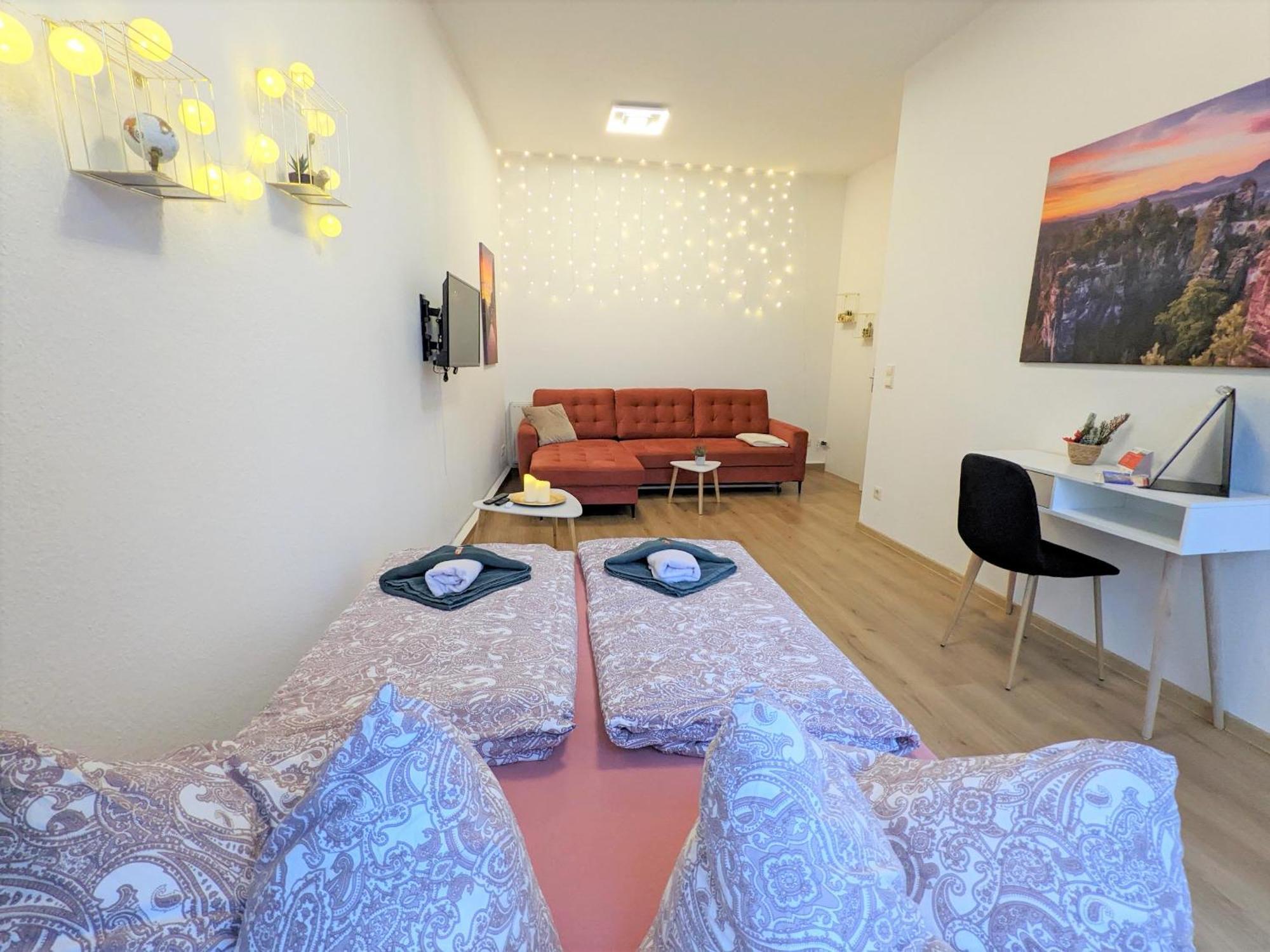Apartmán Uo2 - Urlaubsmagie - Garten, Whirlpool, Sauna Sebnitz Exteriér fotografie