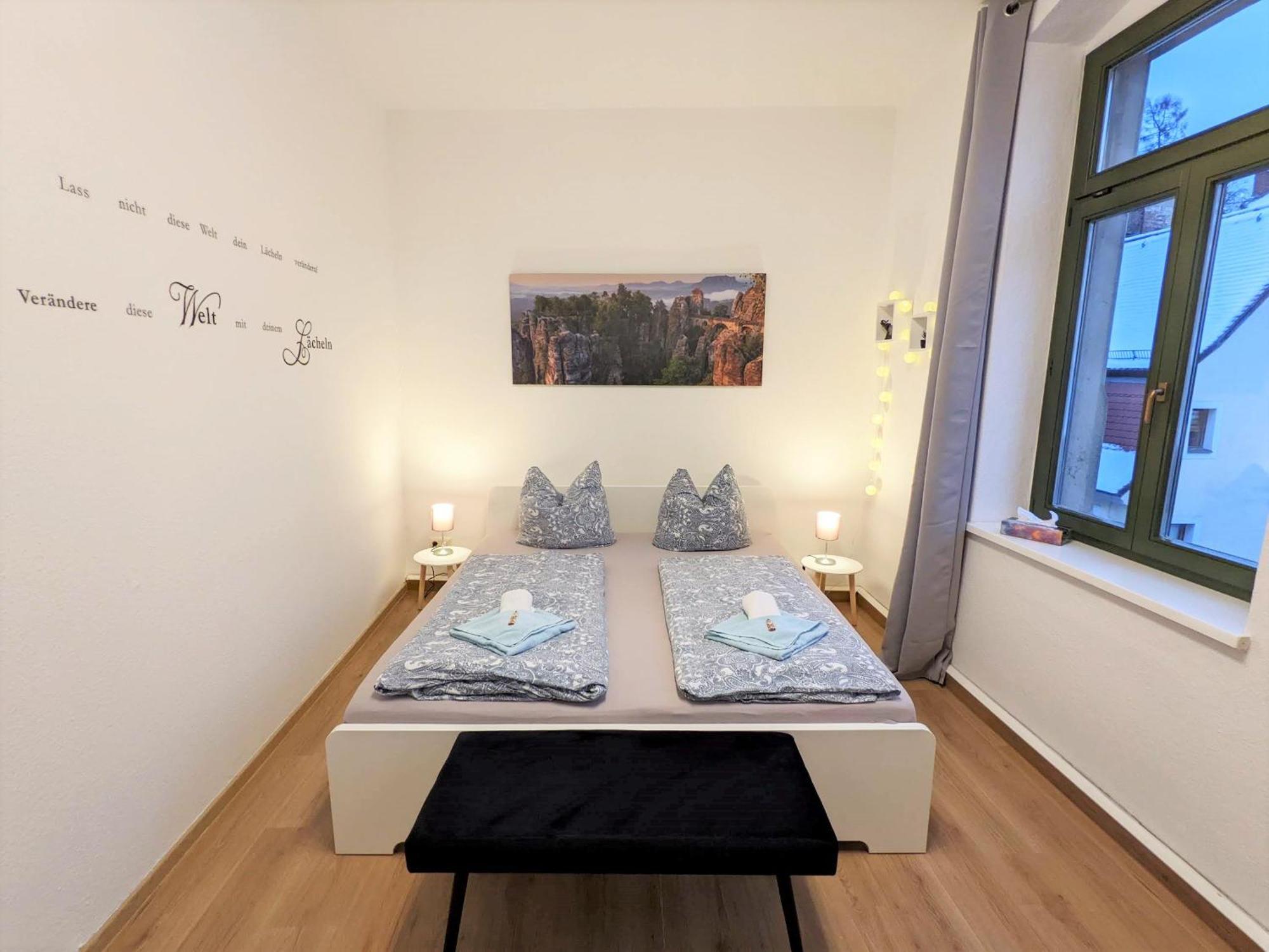 Apartmán Uo2 - Urlaubsmagie - Garten, Whirlpool, Sauna Sebnitz Exteriér fotografie