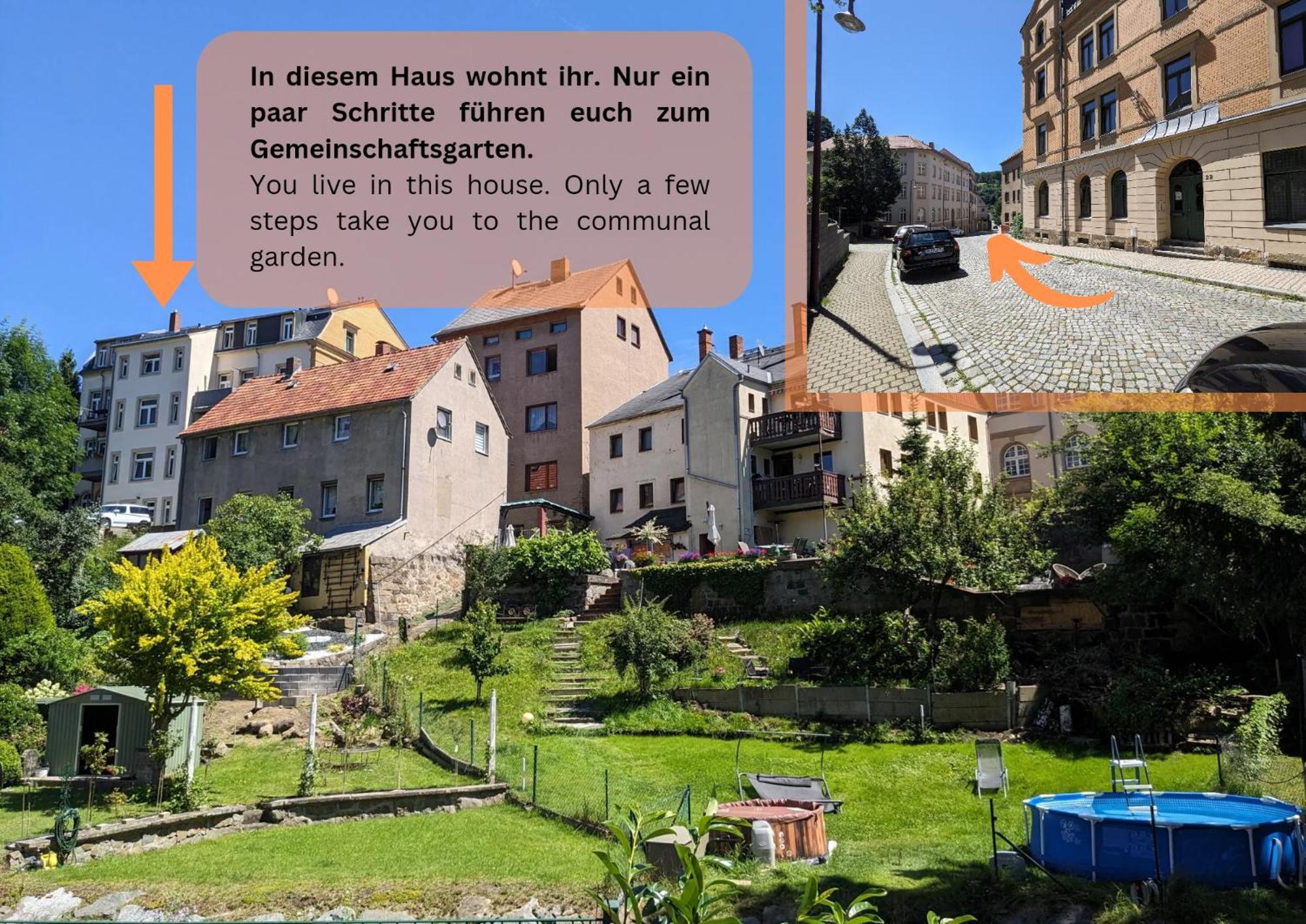 Apartmán Uo2 - Urlaubsmagie - Garten, Whirlpool, Sauna Sebnitz Exteriér fotografie